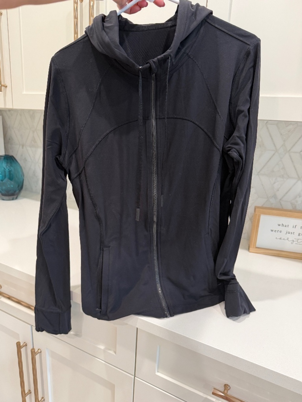 Lululemon Hooded Define Jacket Nulu, Black, Women's 16